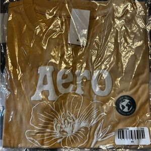 Aeropostale Gold Short Sleeve Tee